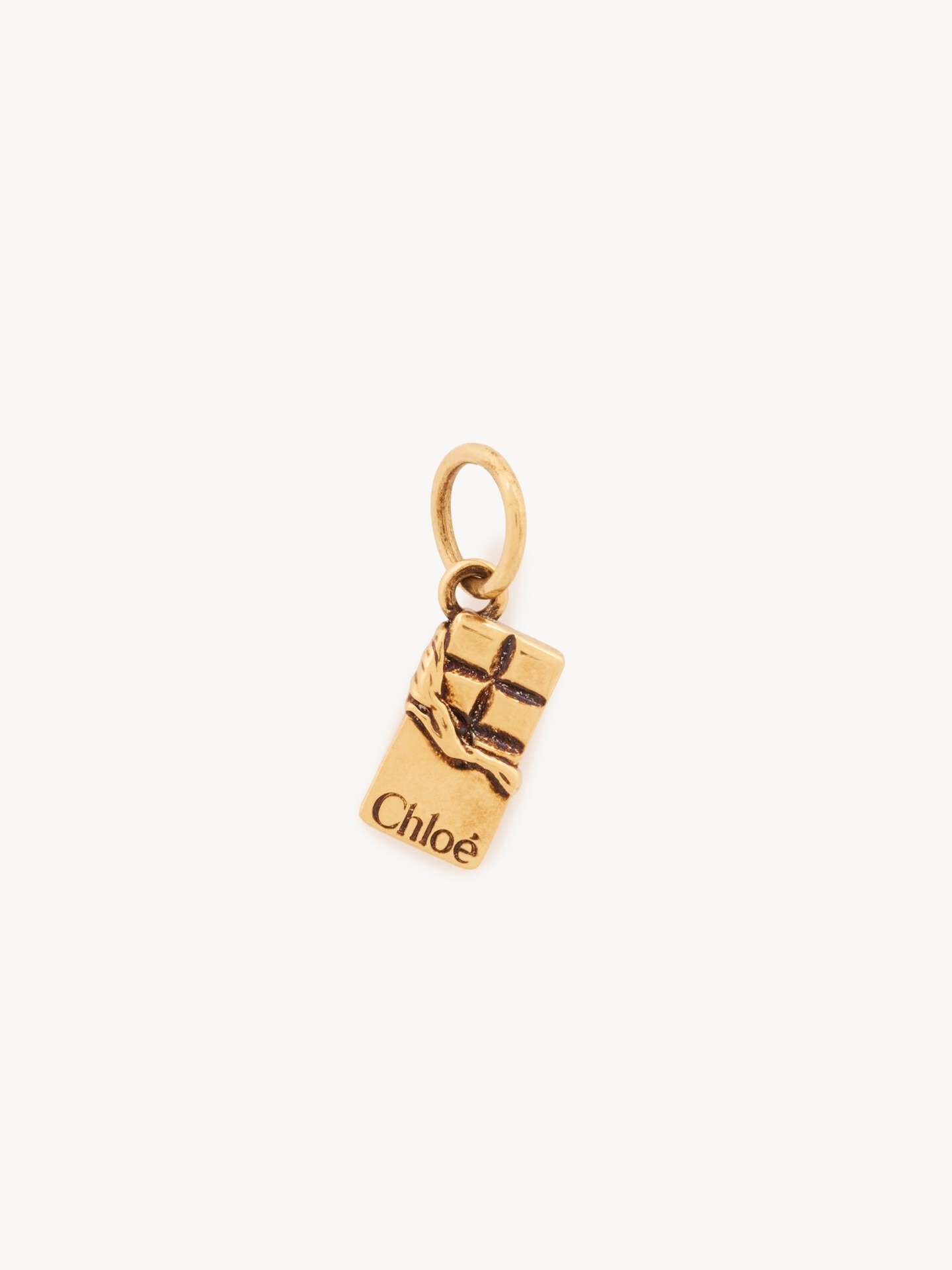 Chocolate charm in brass - 2