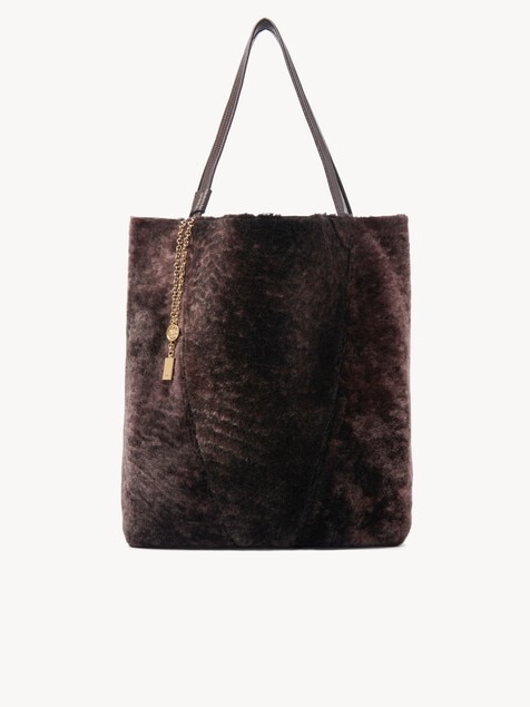 シアリング製Chloé Spinラージトートバッグ