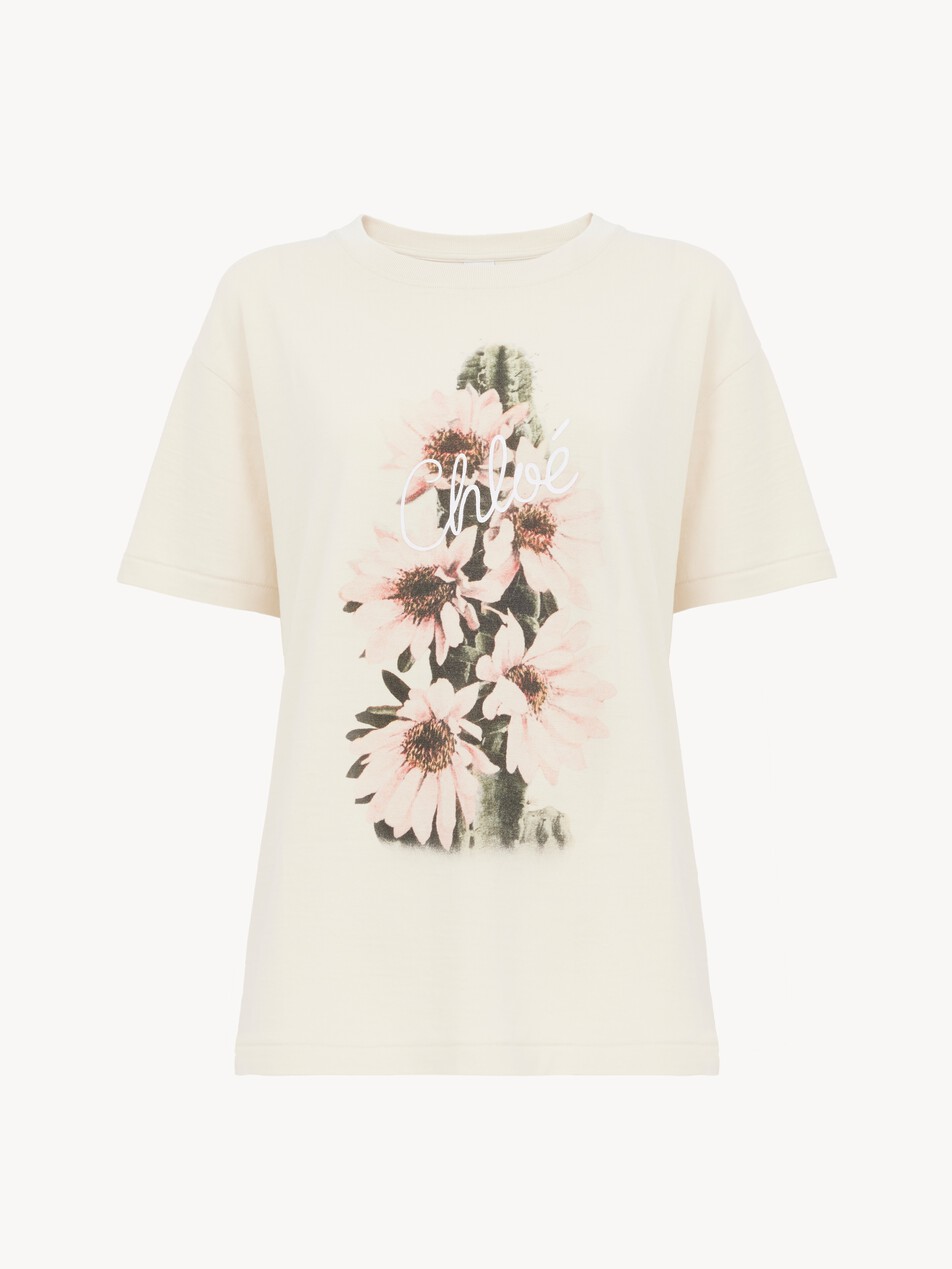 Generous logo T-shirt in cotton jersey