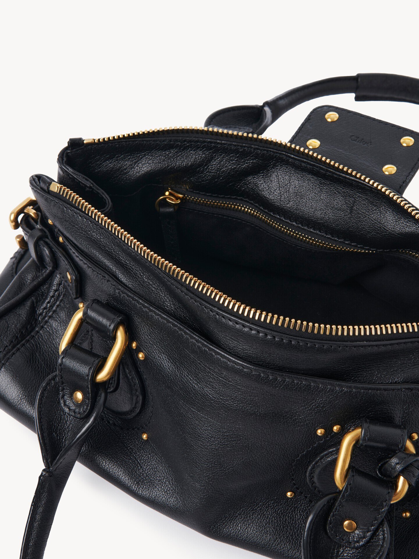 Paddington bag in grained leather - 5.0