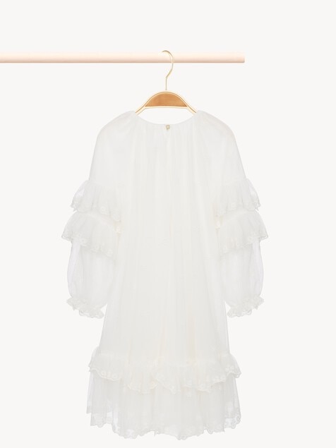 Robe longue de c&eacute;r&eacute;monie enfant