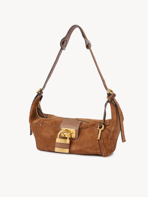 Paddington crossbody bag in suede leather
