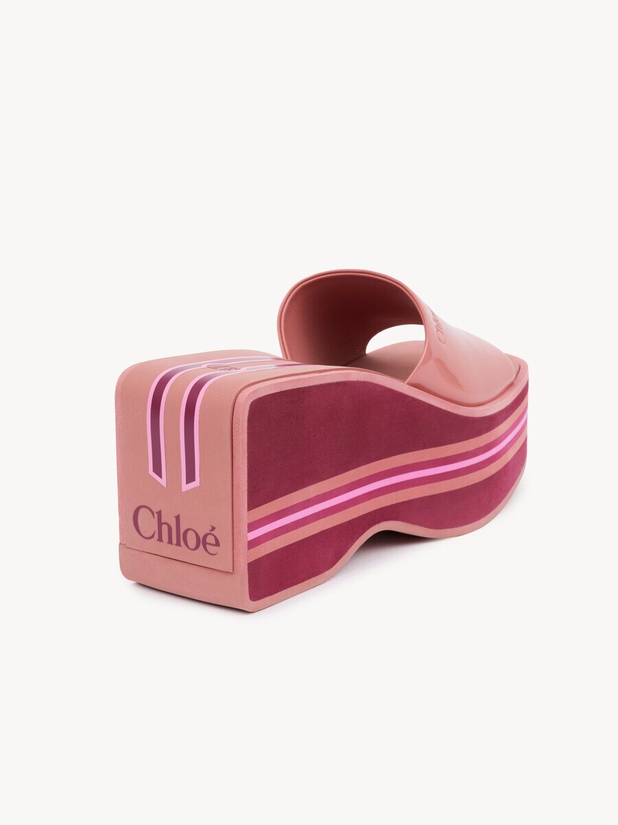 Swimming Cool Pantolette mit Keilabsatz - 5