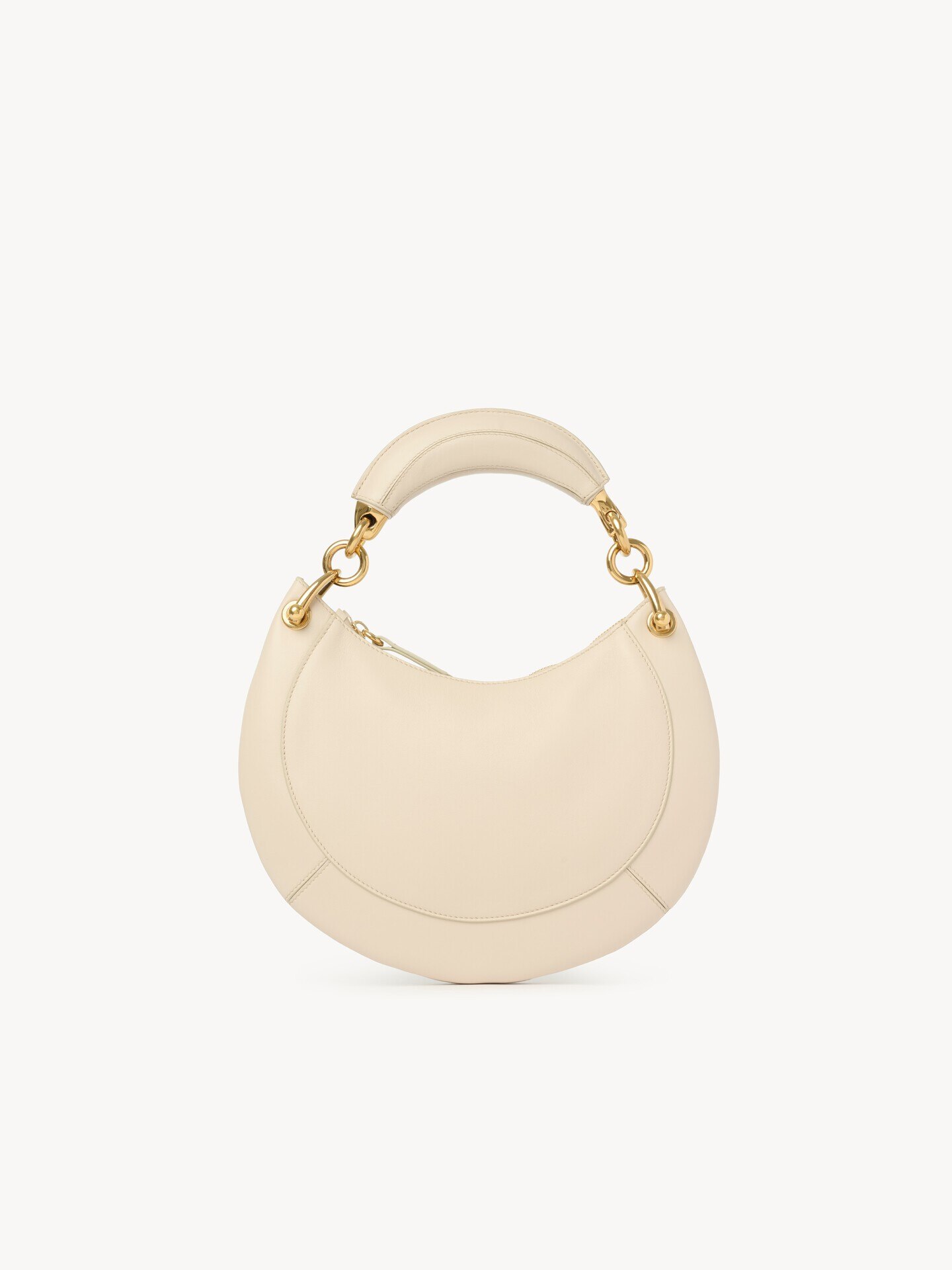 Small Chlo&eacute; Banana zipped hobo in soft leather - 3.0