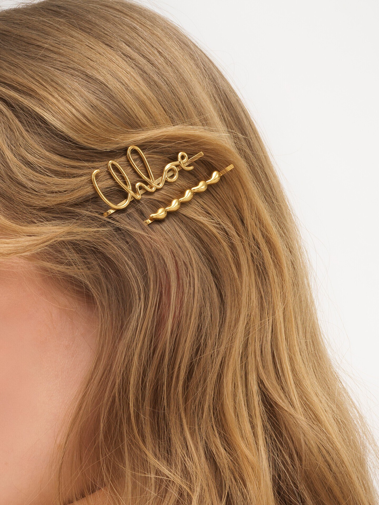 Chloé Iconicヘアクリップセット 黄色 - Chloé