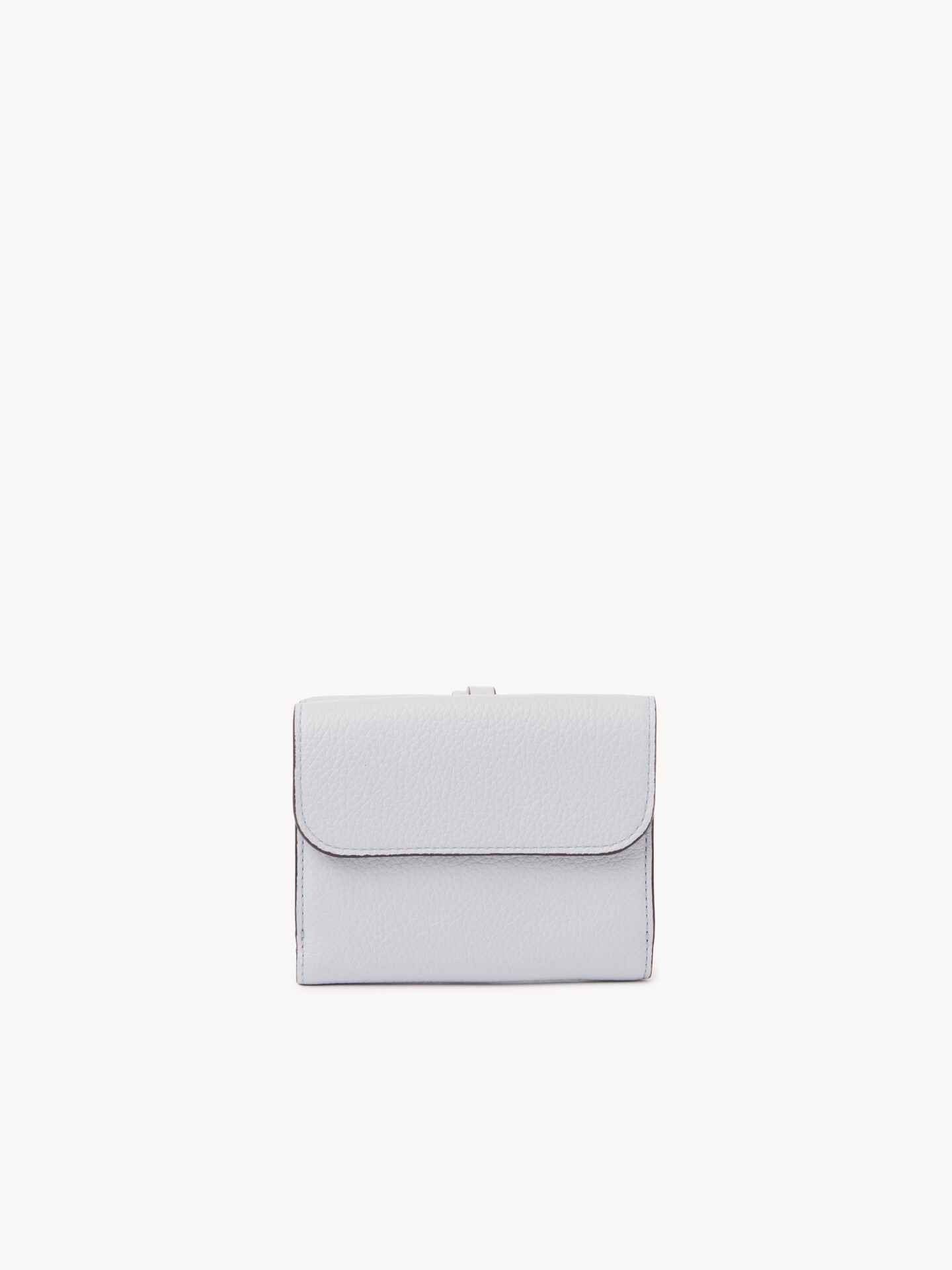 Small Alphabet tri-fold in grained leather - 4.0