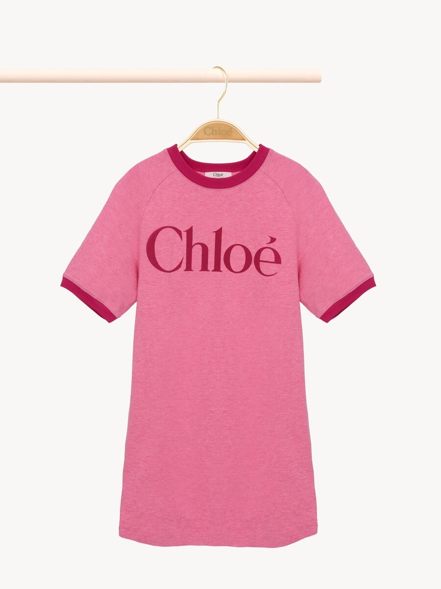 Kids' short-sleeve logo dress - 2