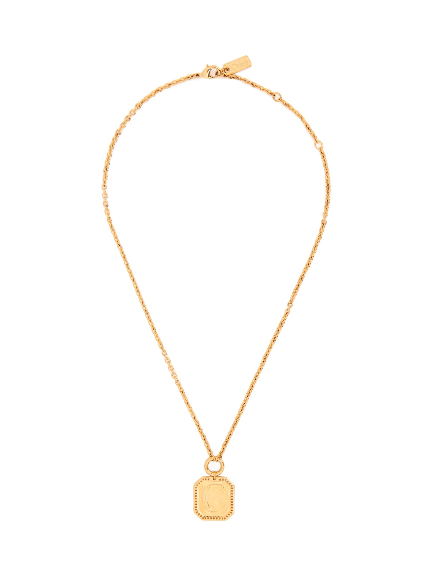 【箱付き】Chloe ネックレス　ゴールド　ビーズ　保管袋 箱付き】Chloe ネックレス ゴールド ビーズ 保管袋 箱付き】Chloe