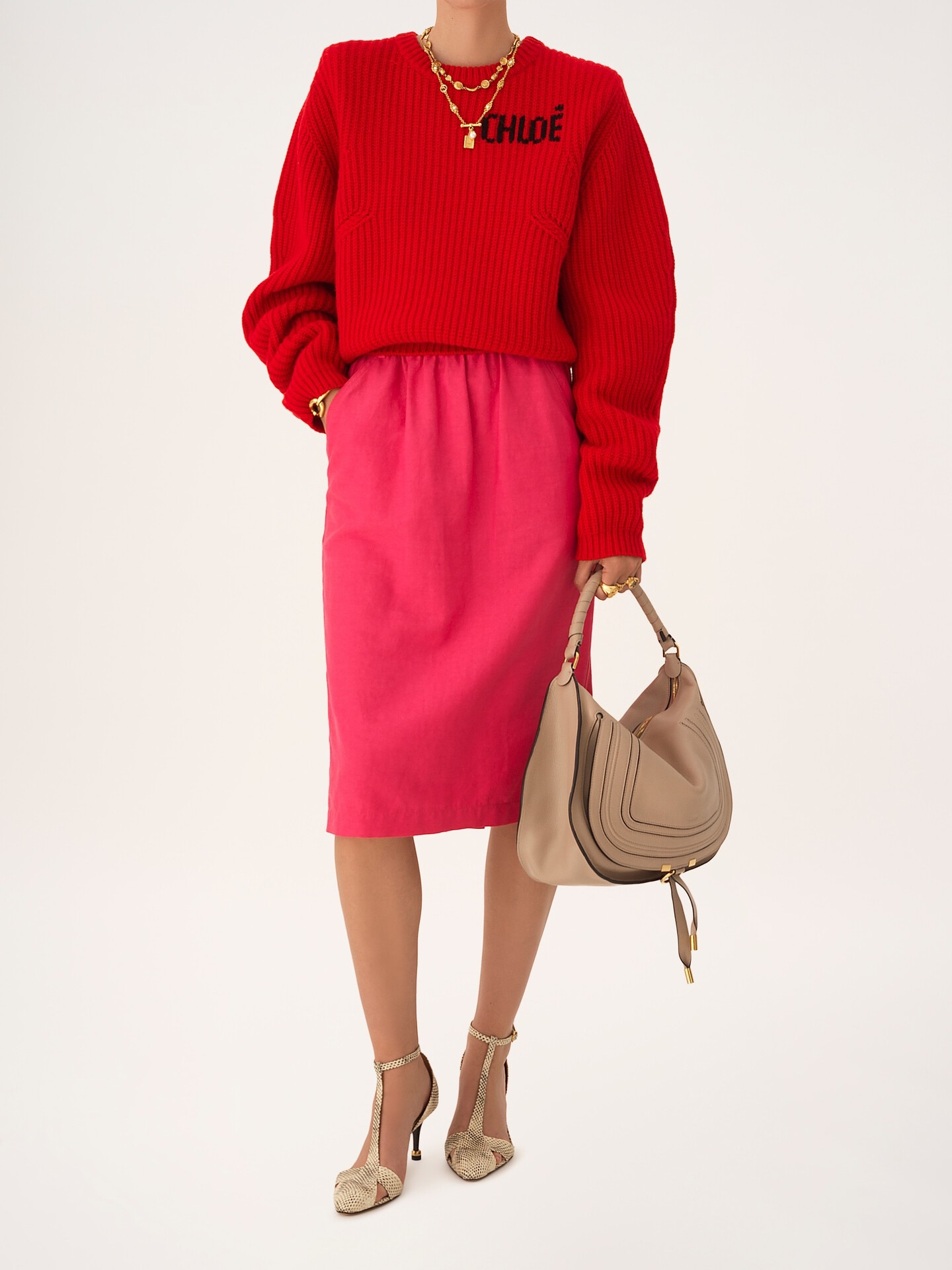 Marcie shoulder bag in soft leather - 8