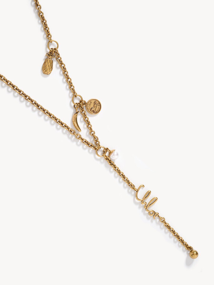チェーン付きスタッズベルベット製Chlo&eacute; Iconsミニショルダーバッグ - 6