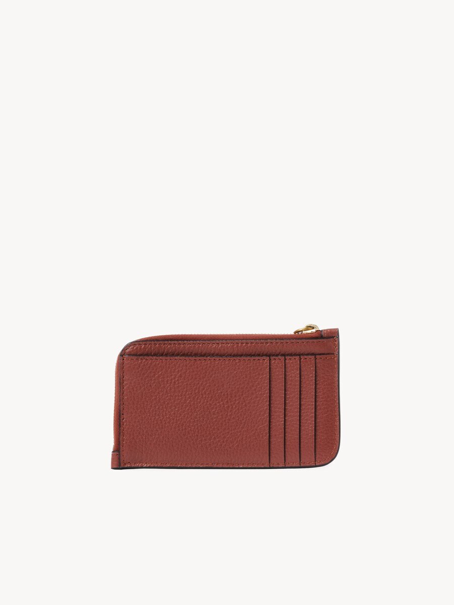 Cartera Alphabet de cuero granulado - 4