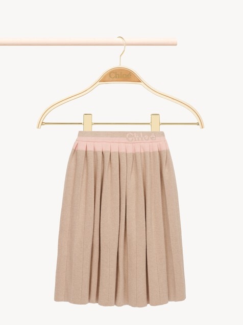 Kids' pleated skirt