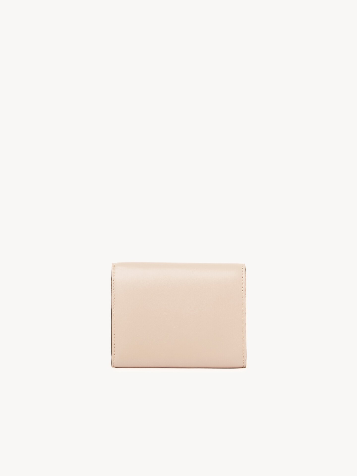 Small Chlo&eacute; Iconic tri-fold with coin pocket in shiny leather - 4