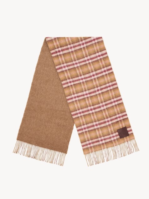 The Chlo&eacute; Highlanding scarf in cashmere