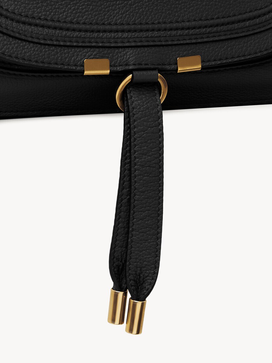 Sac Marcie en cuir grain&eacute; - 8