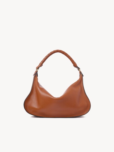 Bolso de hombro Marcie peque&ntilde;o de cuero suave