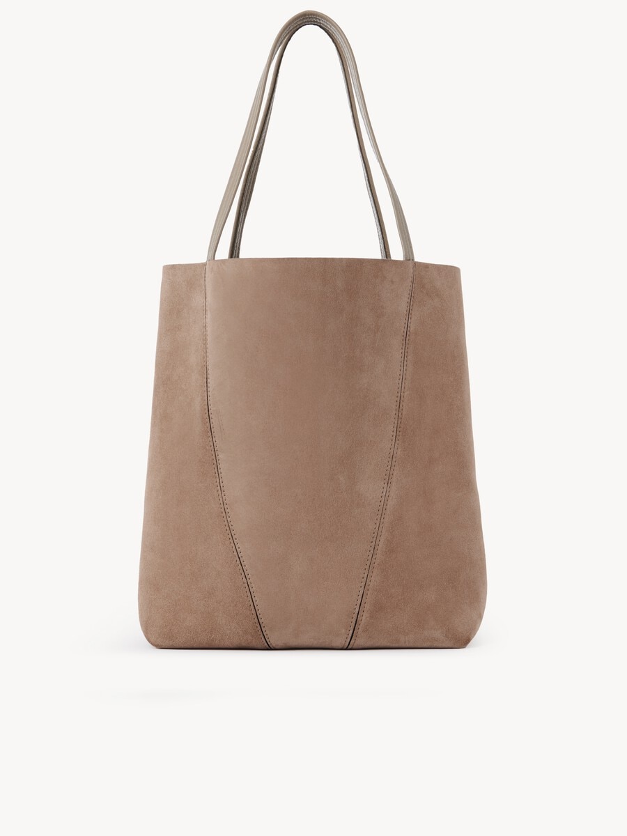 Gro&szlig;e Chlo&eacute; Spin Tote Bag aus Wildleder - 5