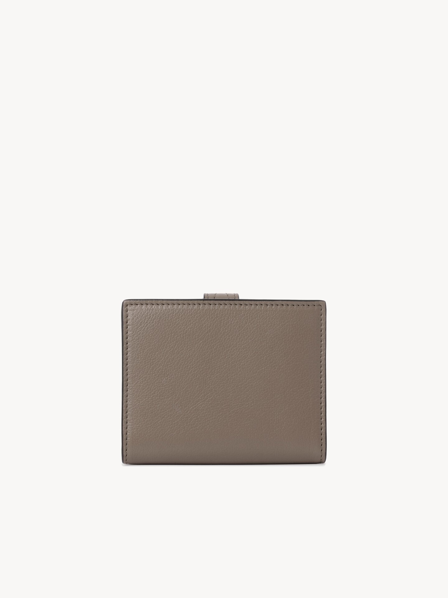 Paddington square wallet in grained leather - 3.0