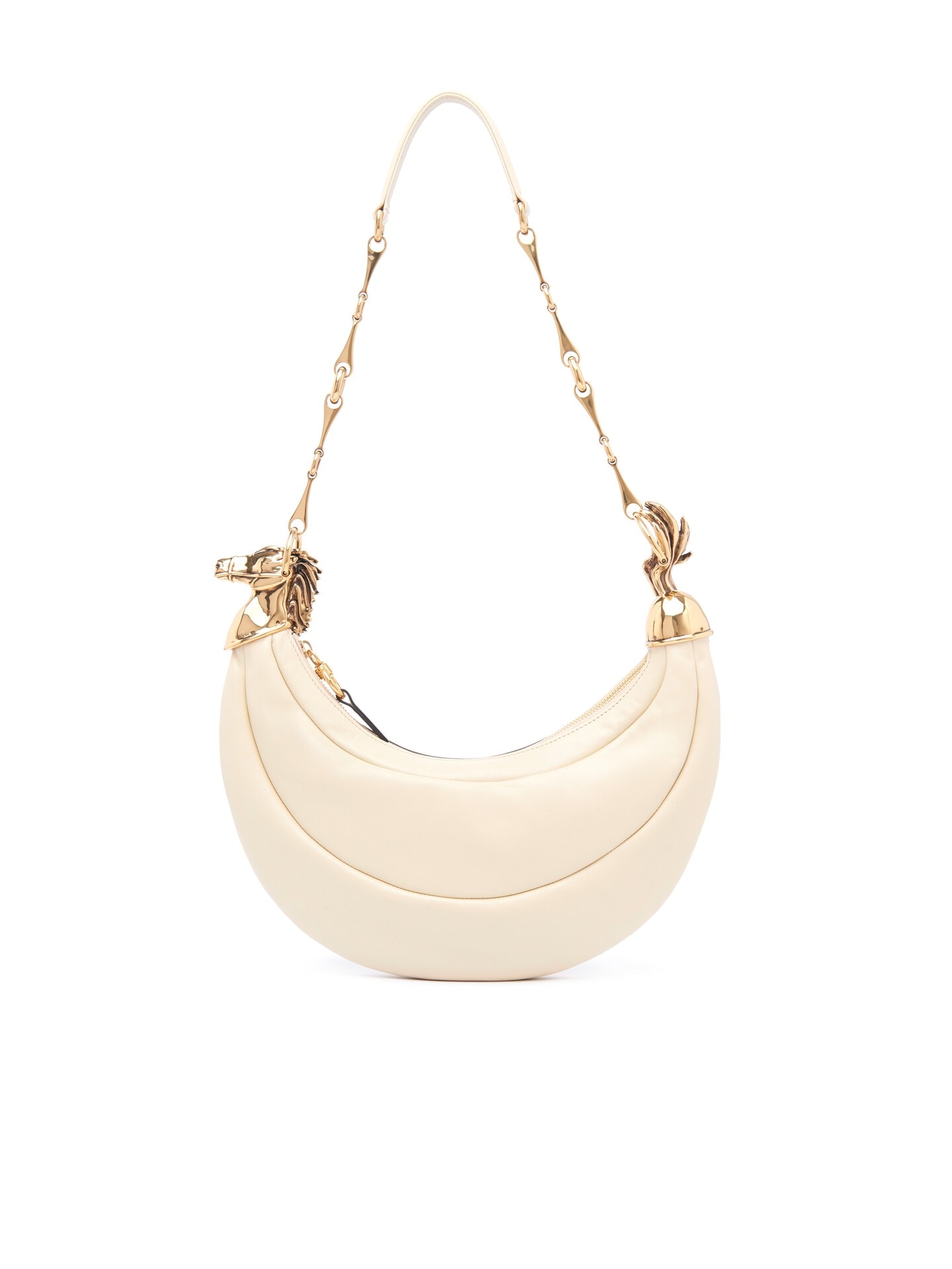 ソフトレザー製Chain Horseショルダーバッグ 茶色 - Chloé