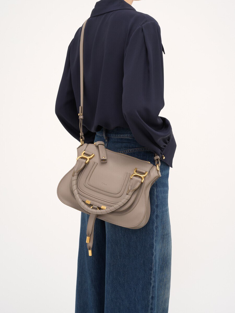 Bolso peque&ntilde;o Marcie de cuero granulado - 3