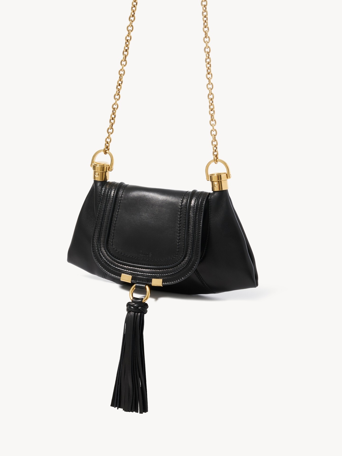 Mini Marcie Foulard chain bag in soft leather - 3.0