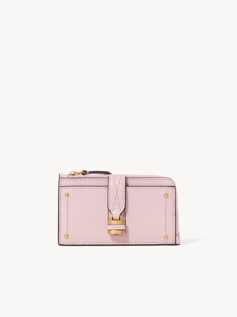Small Paddington purse with card slots in grained leather
