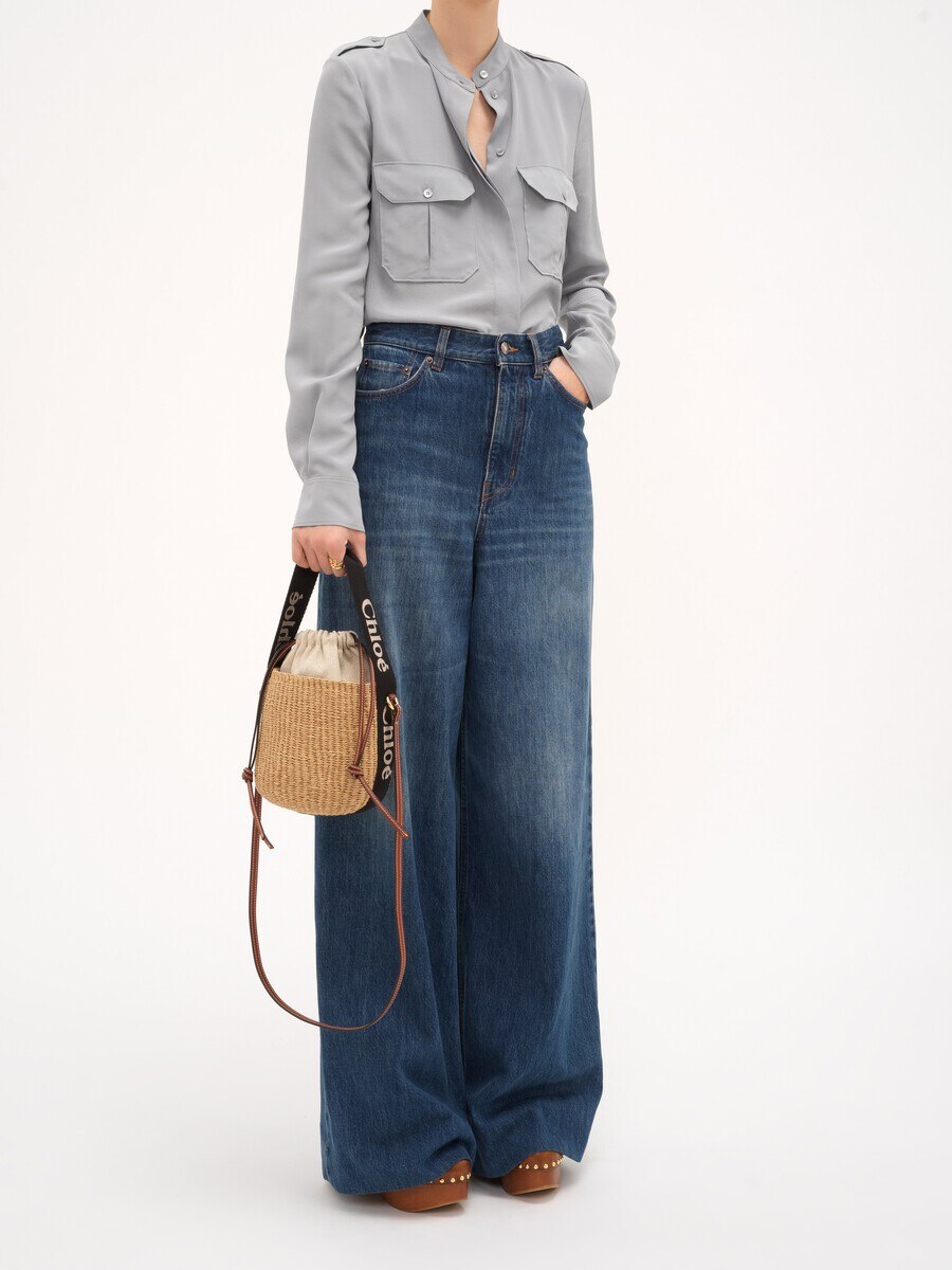 Petit panier Woody en fibres naturelles - 10
