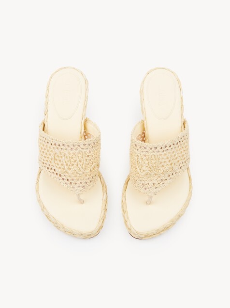 Sandalias con tac&oacute;n Isla