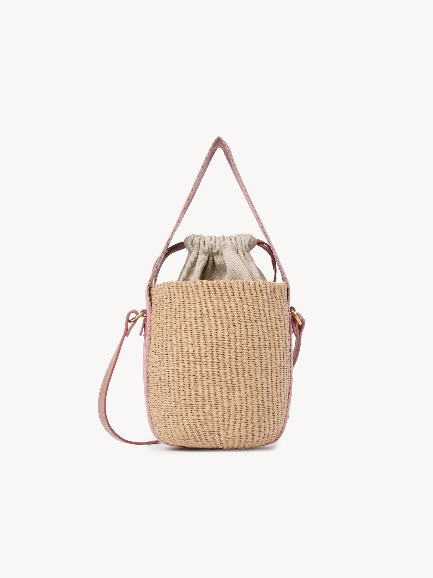 Small Woody basket in natural fibers - 4.0