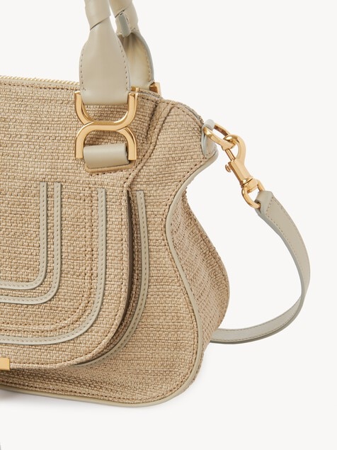 Bolso peque&ntilde;o Marcie de fibras de efecto rafia