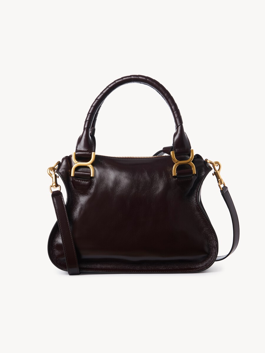Small Marcie bag in shiny leather - 6