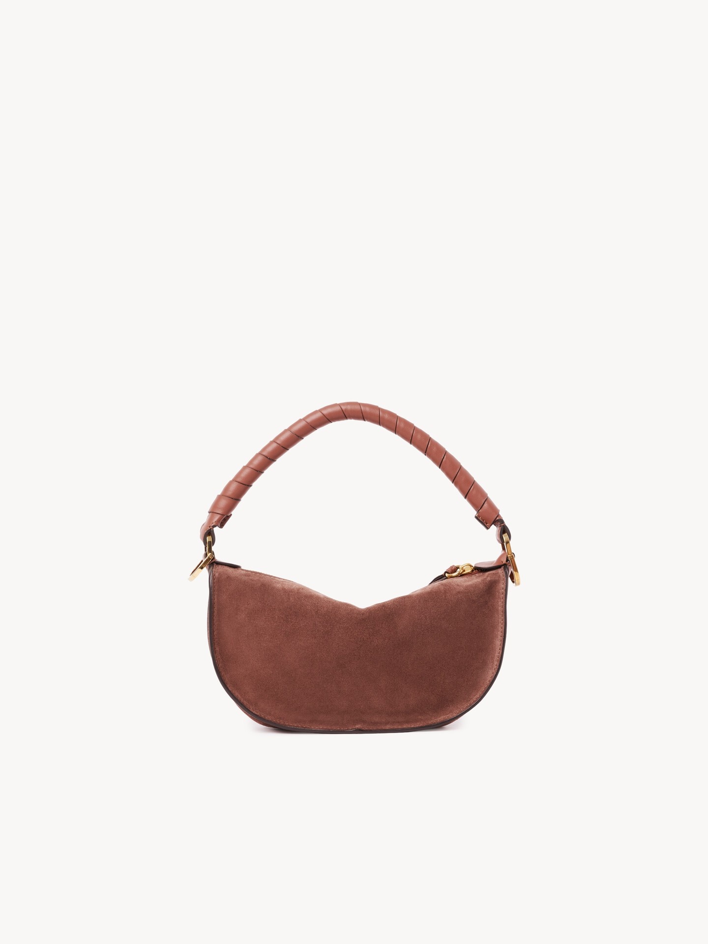 Mini Marcie shoulder bag in suede leather - 5