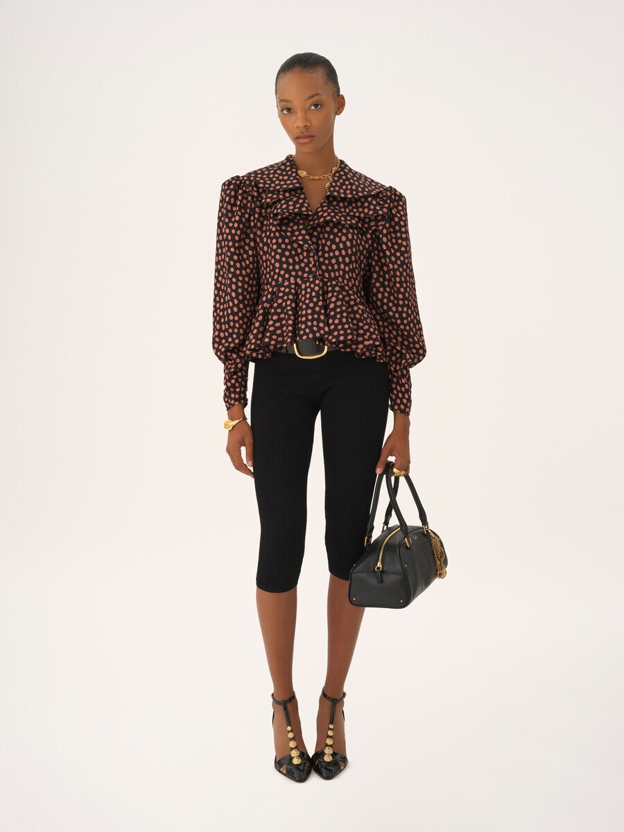 Capri leggings in a stretch knit - 3