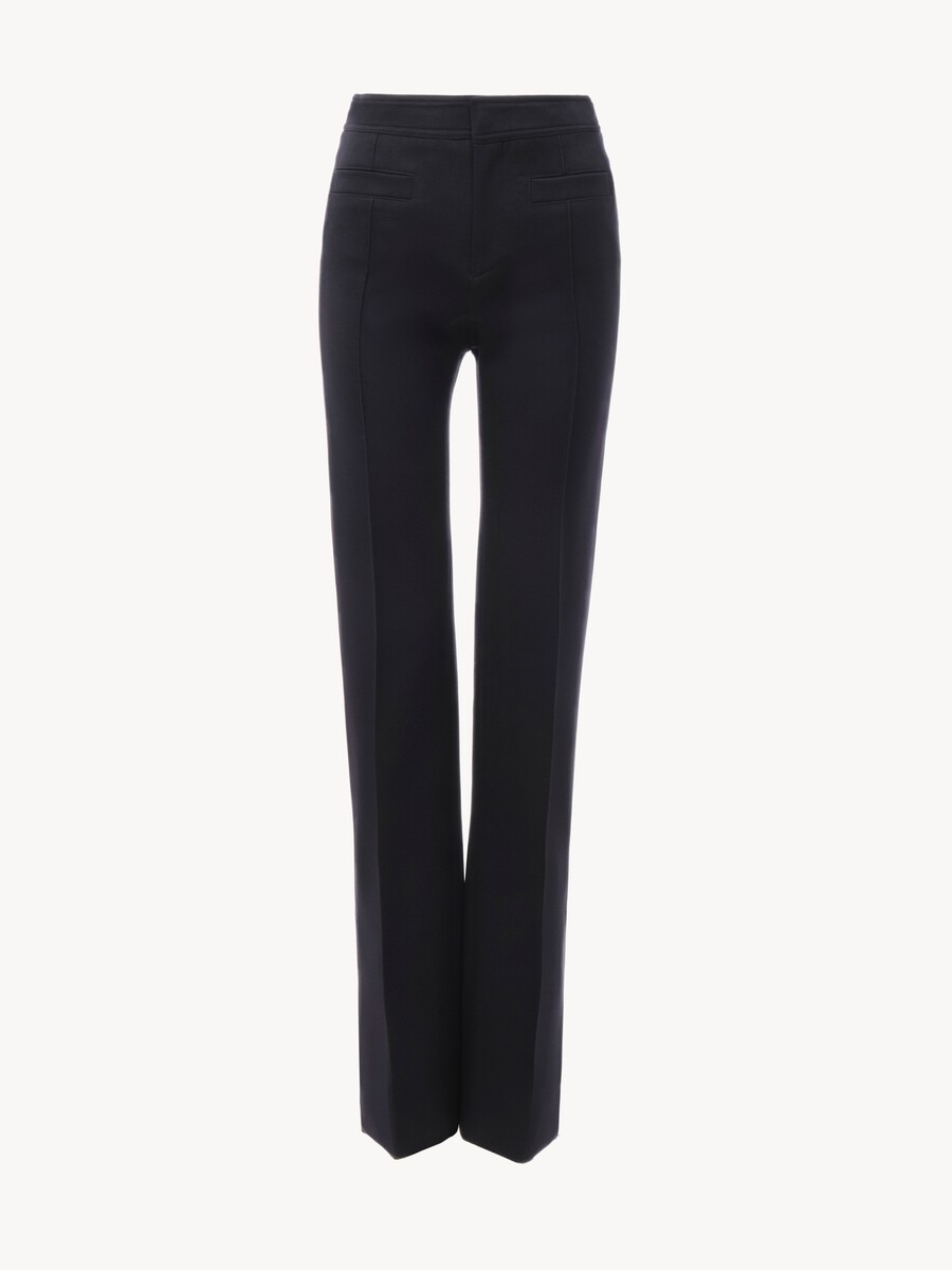 Tailored pants in wool gabardine - 2