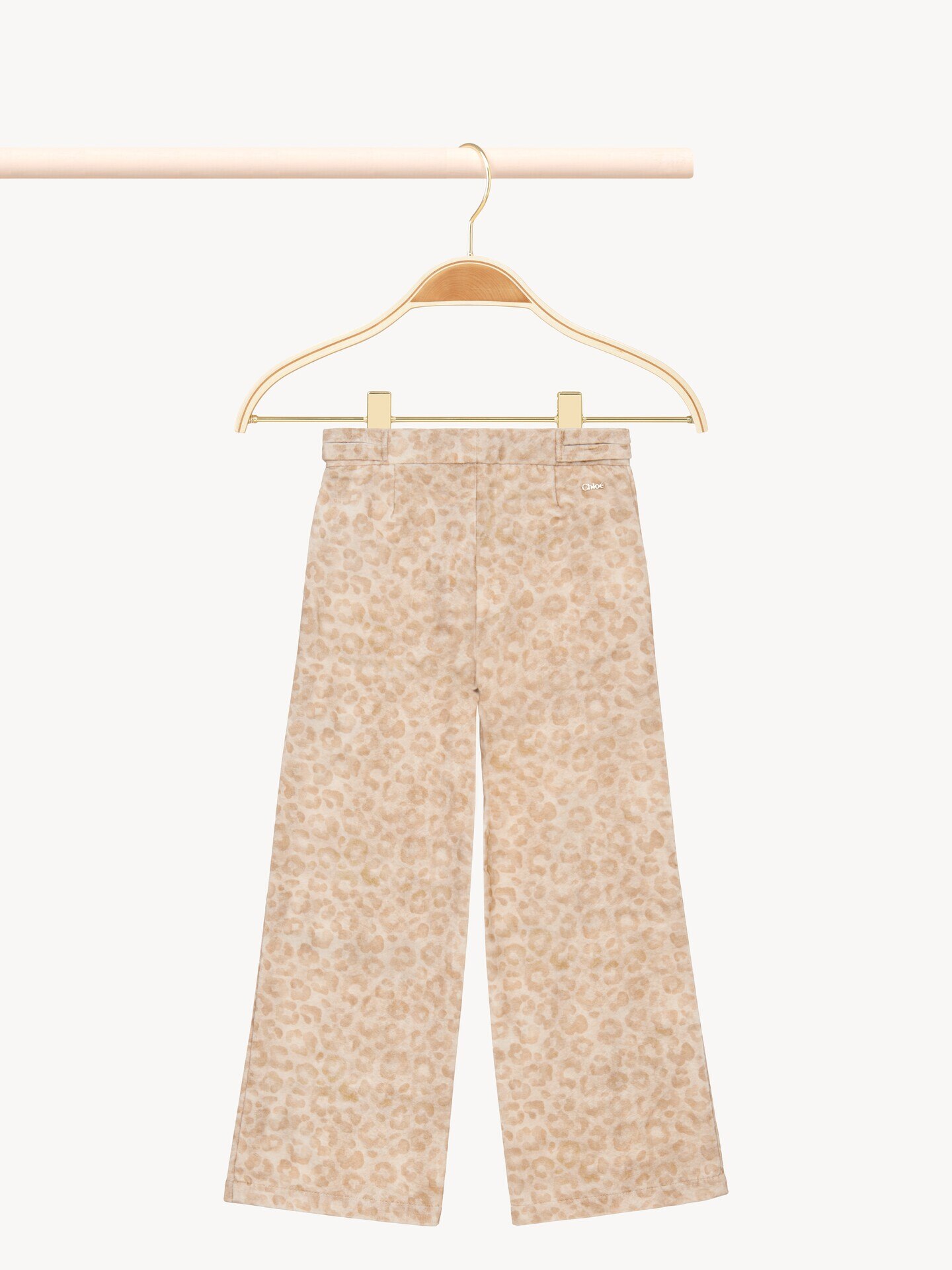 Kids' leopard-print trousers - 3