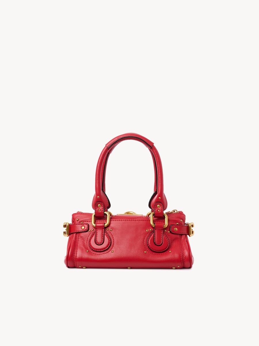 Small Paddington bag in grained leather - 4