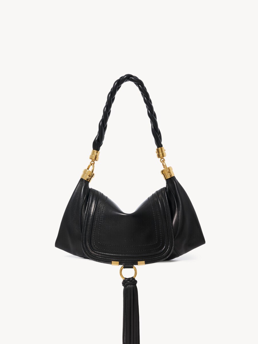 Bolso hobo Marcie Foulard peque&ntilde;o de cuero suave - 2