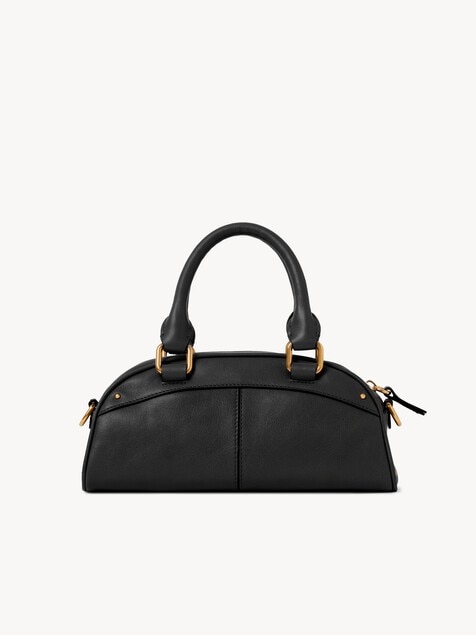 Small Chlo&eacute; bowling bag in soft leather