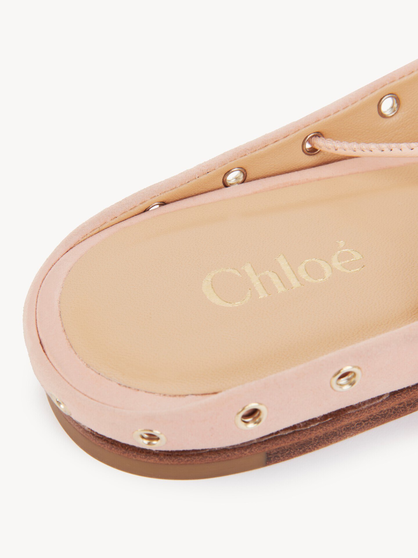 Chlo&eacute; Ghillies 발레리나 슈즈 - 5