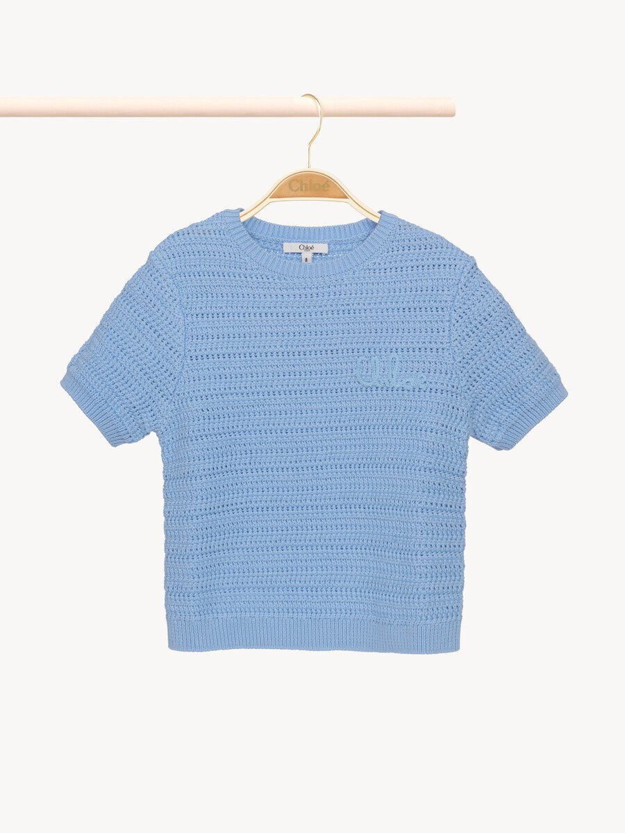 Camiseta de cuello redondo y logotipo infantil - 2