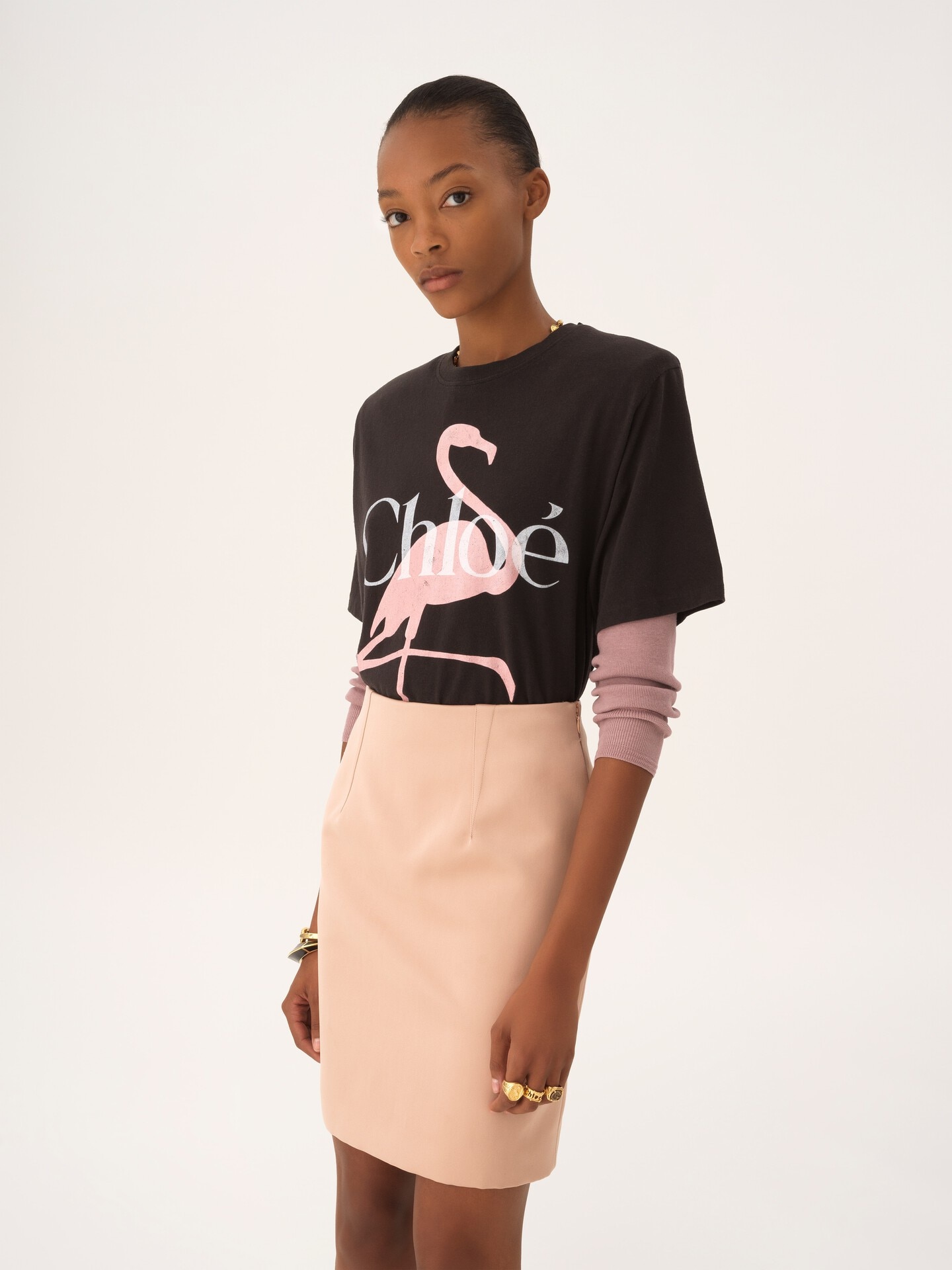 Generous logo T-shirt in cotton jersey - 4