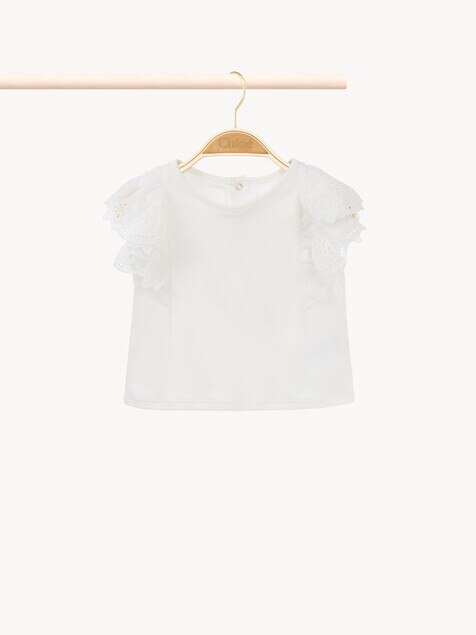 T-Shirt mit R&uuml;schen f&uuml;r Kinder