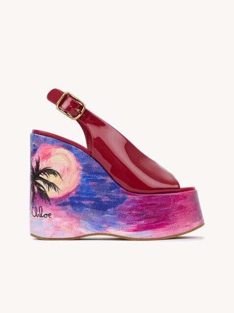 Maximeウェッジ サンダル