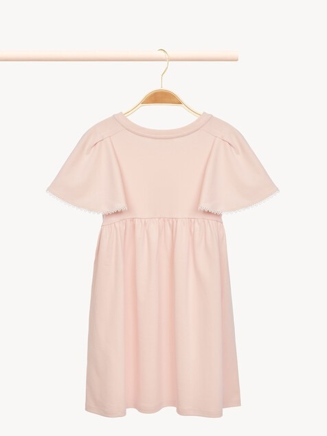 Kids' guipure-trim dress