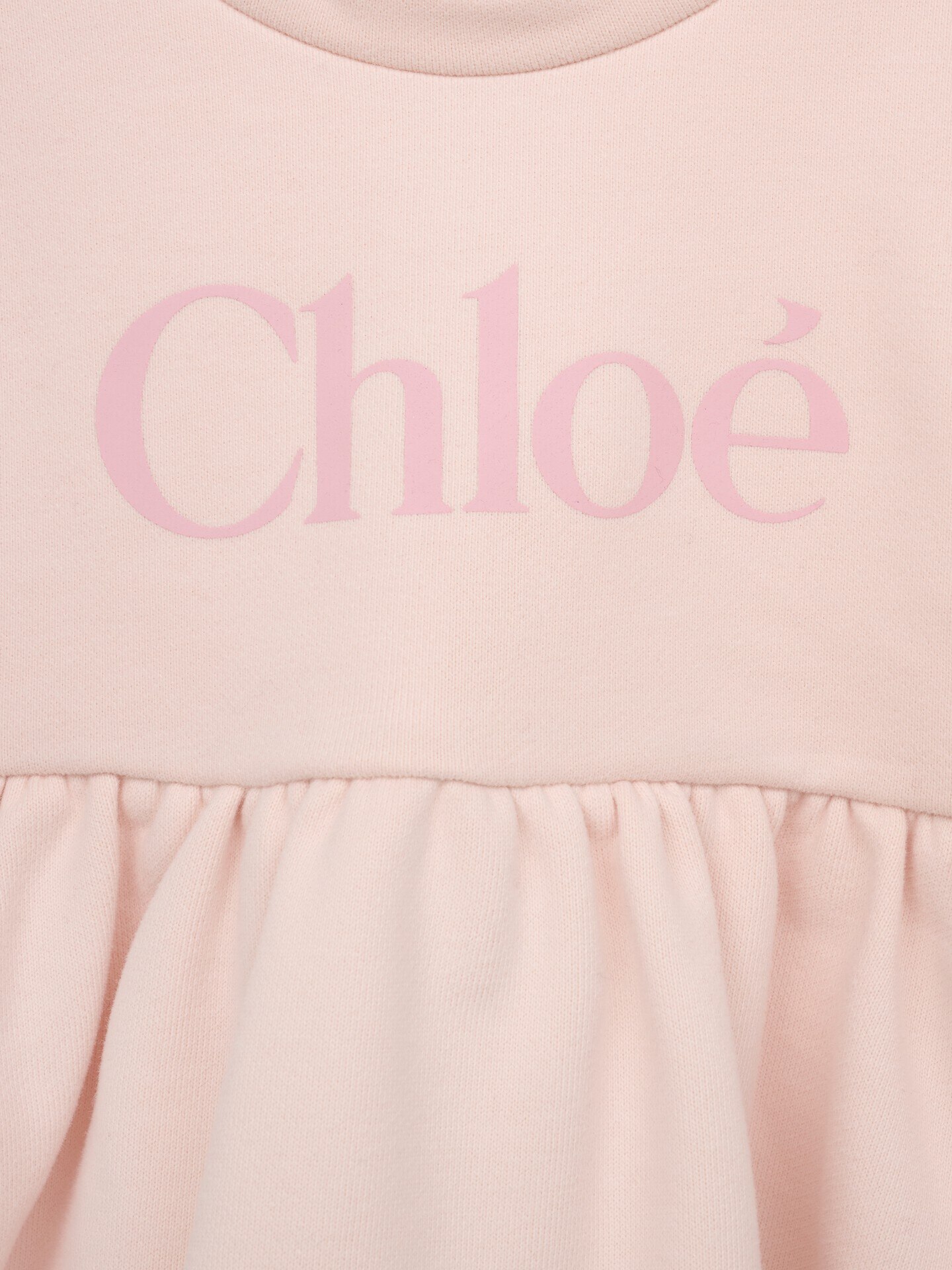 Vestido de manga larga con logotipo infantil - 3.0