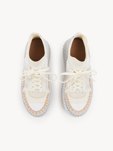 Nama wedge sneaker Pearl Blue - Chloé