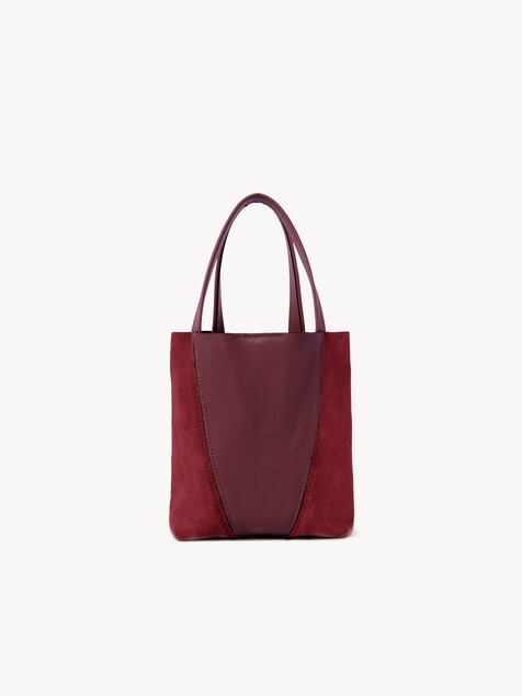 Small Chlo&eacute; Spin tote bag in suede & soft leather