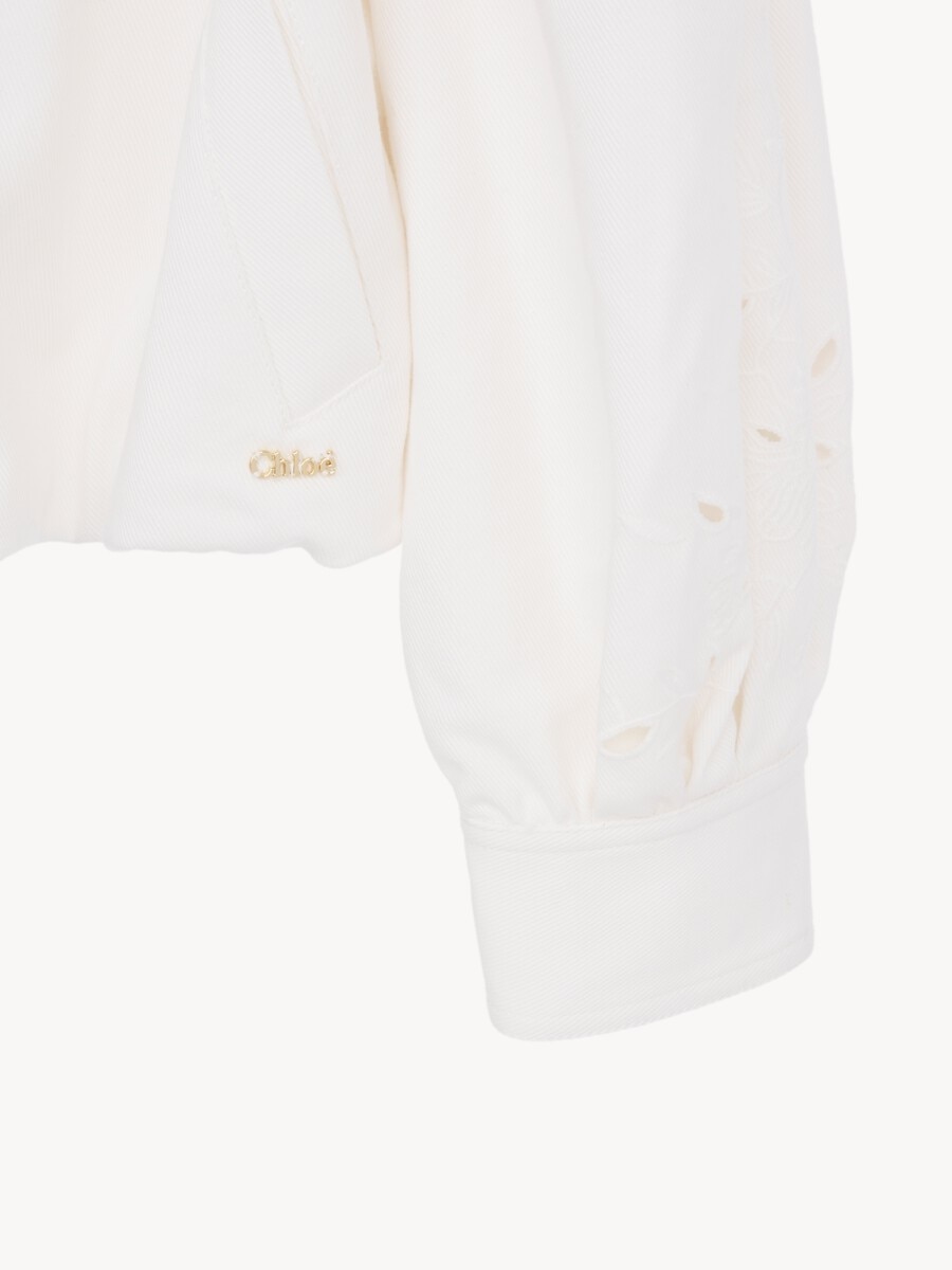 Chaqueta fruncida infantil - 4