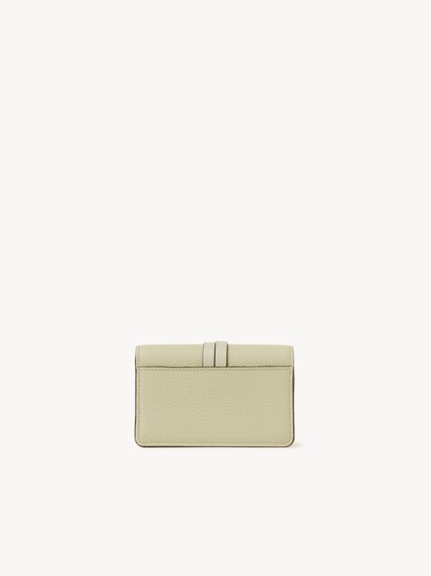 グレインレザー製Alphabetカードホルダー