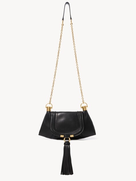 Mini Marcie Foulard chain bag in soft leather
